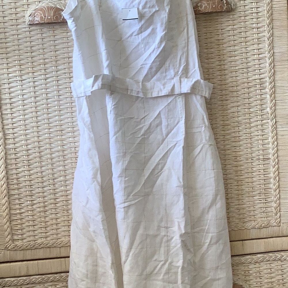 Linen Dress 🤎🤎🤎NWT by Liz Claiborne - Picture 9 of 9